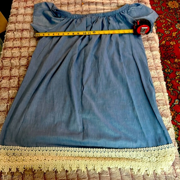 Marianne New Dress with beautiful lace bottom size 1x - Picture 1 of 4